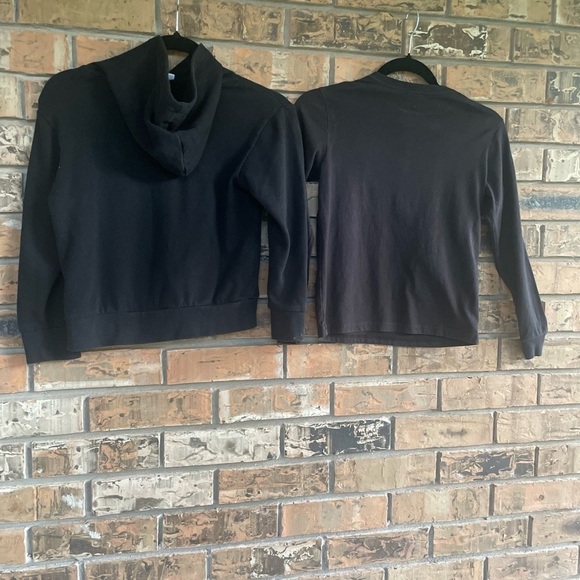 Black Fortnite Hoodie and Shirt Set - Boys Size 8 Medium - Picture 7 of 11